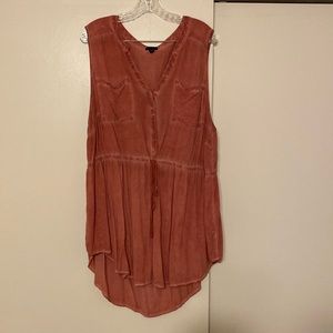 Torrid Terracotta Babydoll Top